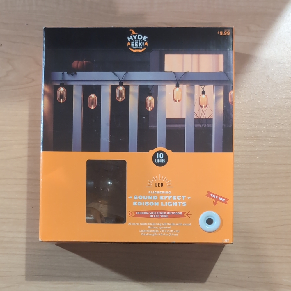 Hyde & EEK! LED Flickering Edison String Lights